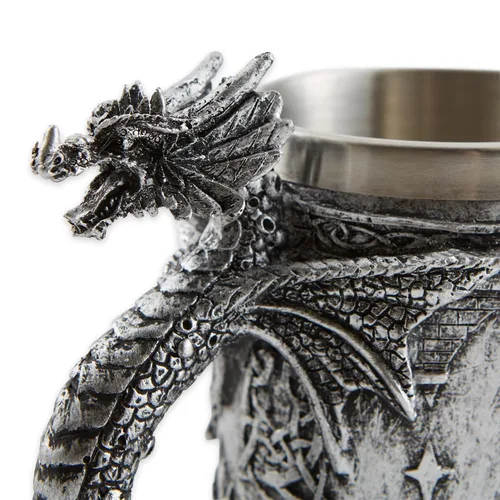 Vista 3 de Furniture Creations SERPENTINE DRAGON, 5.75" x 3.5" x 5", Taza multicolor