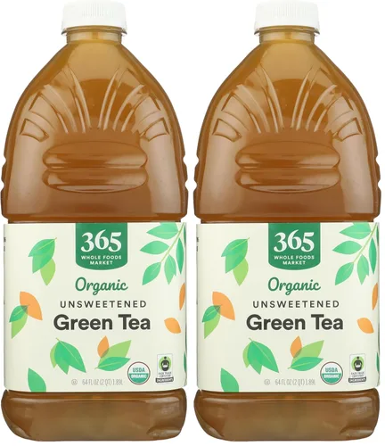 Vista 7 de 365 by Whole Foods Market, Té verde orgánico sin azúcar, 64 onzas líquidas