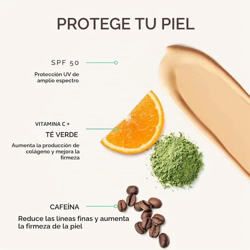 Vista 2 de MDSolarSciences Gleam + Glow Crema hidratante teñida SPF 50, 1.7 fl oz