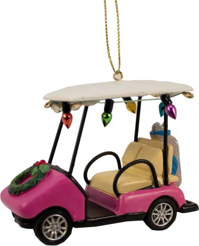 Vista 7 de Kurt Adler - Adorno de resina verde para carrito de golf (3.5 pulgadas)