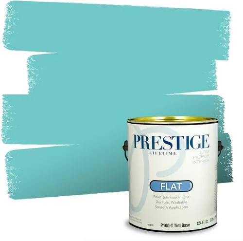 Vista 53 de PRESTIGE Pintura interior e imprimación en uno, salpicaduras acuosas, cáscara de huevo, 1 galón