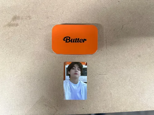 Vista 7 de (NOT AUDIO CD!!) BTS Butter Album WEVERSE GIFT ONLY!! ( CREAM + PEACHES - 2 VER SET. ) SEALED