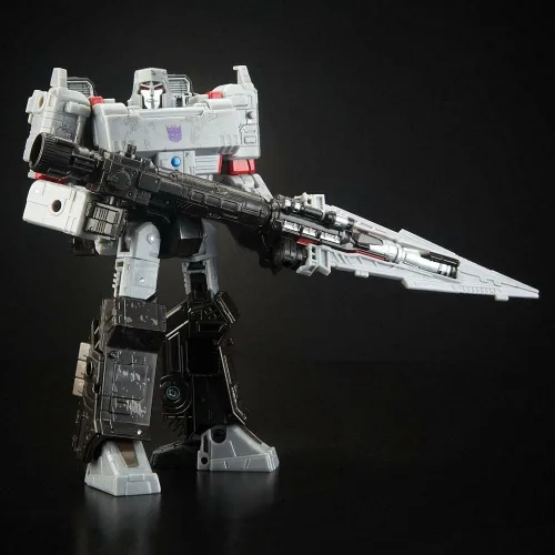 Vista 4 de Transformers Generations War for Cybertron: Siege Voyager Class WFC-S12 Megatron Figura de acción de 7 pulgadas