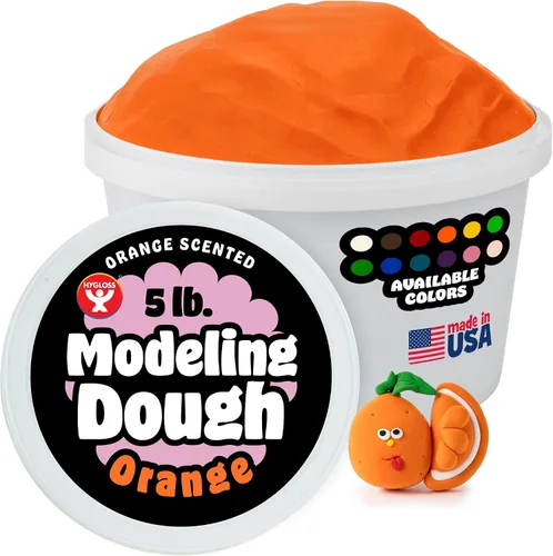 Vista 17 de Hygloss Masa de Modelado para Niños – Masa Sensorial Segura y No Tóxica para Artes y Manualidades – Tubo de 1.4 kg – Arcilla de Juego