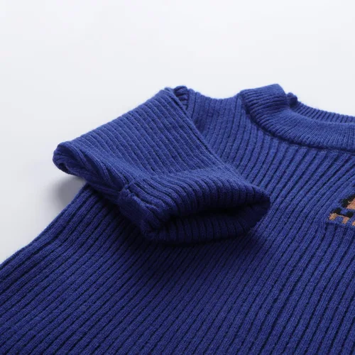 Vista 3 de Ropa para bebés y niñas, suéteres de punto de invierno unisex para recién nacidos