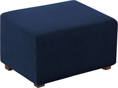 Vista 11 de Flamingo P Funda otomana elástica cuadrada, protector de muebles, protector de muebles plegable, protector de muebles, funda suave con parte