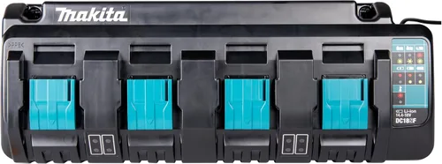 Vista 2 de Makita DC18SE Cargador automotriz óptimo de iones de litio e hidruro de metal de níquel de 18 voltios, azul