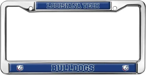 Vista 112 de Texas A&M University - Texarkana Mascot - Marco de metal estándar para placa de matrícula de tamaño completo