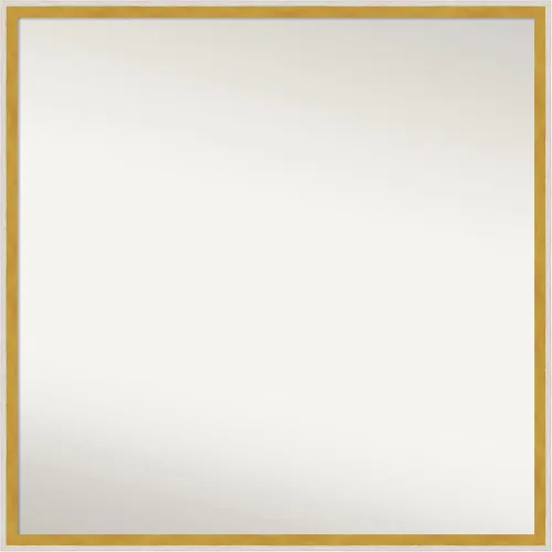 Vista 184 de Amanti Art Espejo de baño blanco para sobre el fregadero, 22 x 45 pulgadas, espejo de tocador rectangular blanco Lucie, marco de madera moderno