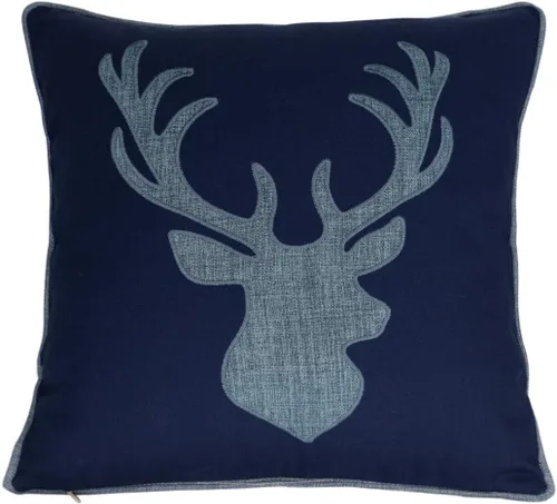 Vista 14 de Fundas de almohada decorativas con diseño de oso, fundas de cojín bordadas de algodón y lino, 45,7 x 45,7 cm (gris)