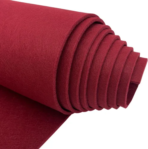 Vista 4 de aufodara Tela de fieltro 11.8 x 98.4 pulgadas Rollo de tela de fieltro para manualidades, fieltro de 3mm de espesor para manteles de fieltro DIY