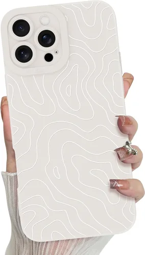 Vista 42 de MZELQ - Carcasa para iPhone 13 Pro Max, diseño de flores, color negro