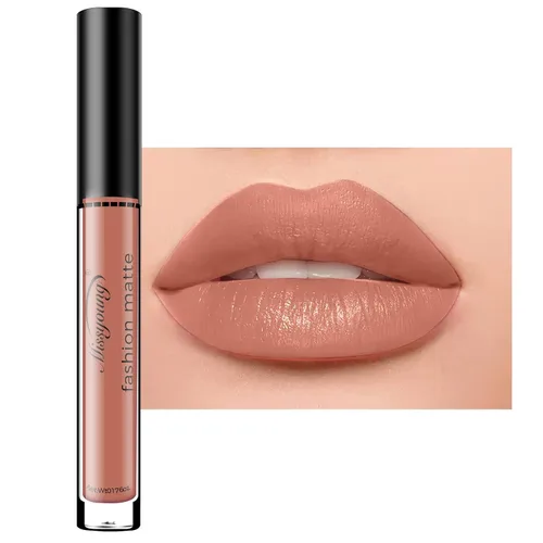 Vista 14 de Maquillaje de lápiz labial líquido gótico mate de Halloween, taza antiadherente impermeable y brillo de labios de larga duración, lápices labiales A1
