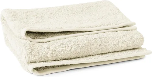 Vista 8 de Coyuchi Toallas orgánicas Cloud Loom Blanco alpino