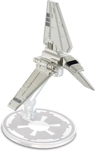 Vista 10 de Hot Wheels Star Wars Rogue One nave espacial, Darth Vader TIE Advanced X1