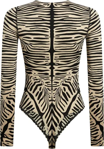 Vista 6 de Wolford Aurora Zebra String Body para mujer