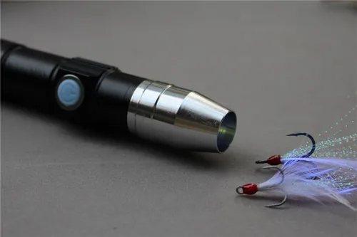 Vista 6 de Tigofly Linterna recargable ULTRAVIOLETA 365NM USB Fly atar pegamento que cura la luz