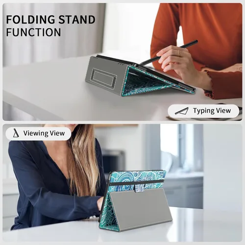 Vista 4 de VORI Funda para tableta Amazon Kindle Fire Max 11 (13ª generación, versión 2023), funda plegable delgada con función de encendido/apagado automático