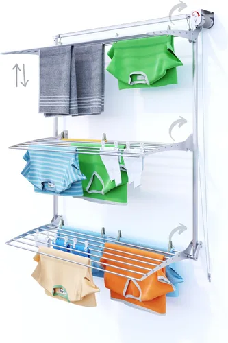 Vista 11 de foxydry Aireador vertical de pared de torre para uso en interiores y exteriores (gris, 34.6 pulgadas) made of aluminum and stainless steel
