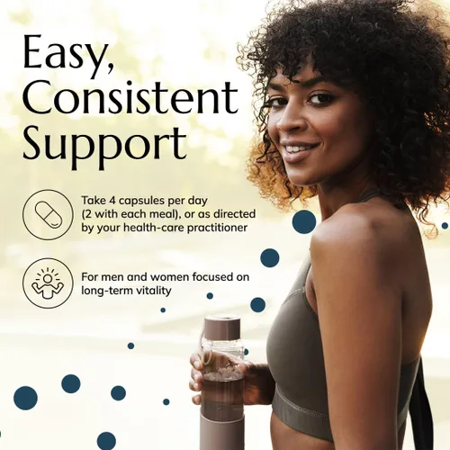 Vista 7 de Longevity Multi – Multivitamínico integral sin hierro con más de 40 nutrientes incluyendo NR, CoQ10 y vitaminas B activas – Multivitamínico diario