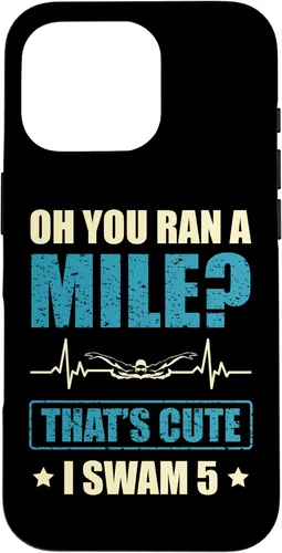 Vista 20 de Funny Swimmer I Swam 5 Hilarious Swimming Case for iPhone 16