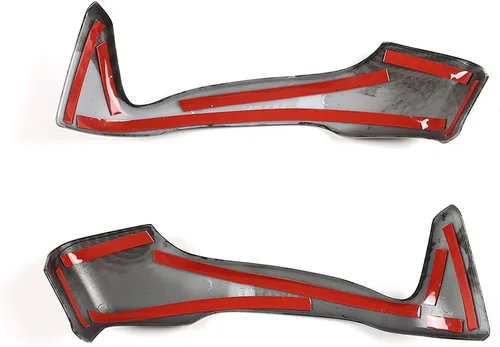 Vista 7 de igersaw Manijas interiores de fibra de carbono para decoración interior Subaru BRZ Toyota 86 2013-2020 accesorios de automóvil (fibra de carbono)