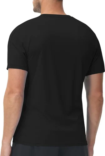 Vista 3 de MoFiz Camisas de protección solar UPF 50+ UV para hombre, camiseta de natación de manga corta, camiseta de pesca para hombre, playa al aire libre