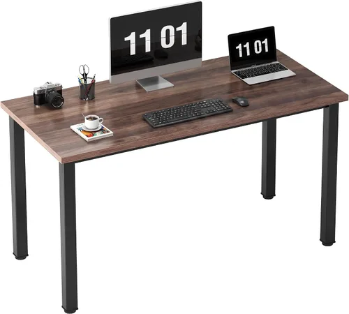 Vista 11 de Need Escritorio pequeño para computadora, mesa de escritura resistente de 31.5 pulgadas, estrecho, negro