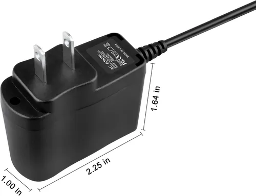 Vista 5 de Adaptador de CA compatible con First Alert DW-700 D-520 Cargador de cámara Fuente de alimentación PSU