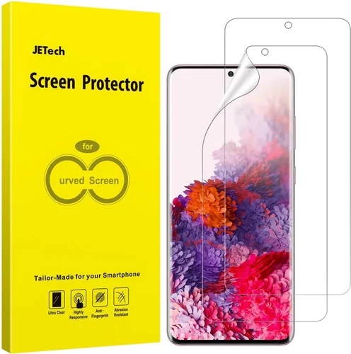 Vista 12 de JETech Protector de pantalla para Samsung Galaxy S8, película TPU Ultra HD, compatible con fundas, paquete de 2 Película de poliuretano