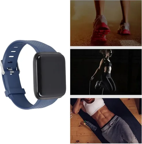 Vista 5 de Reloj inteligente para hombres y mujeres, pulsera inteligente de seguimiento de actividad física, pantalla táctil de 1.44, monitor de sueño