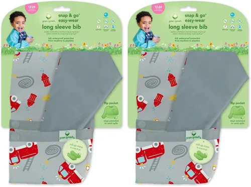 Vista 11 de Babero de manga larga Snap & Go Easy Wear