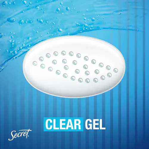 Vista 6 de Secret Outlast, antitranspirante y desodorante para mujer, 72 horas de protección contra el sudor y el olor, minerales equilibradores de pH, gel
