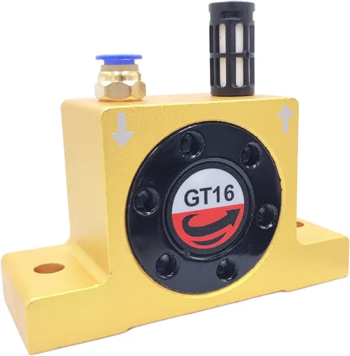 Vista 10 de Vibrador neumático de la turbina de aire GT8 G 1/8" serie de oro de los vibradores neumáticos industriales GT-8 de la turbina