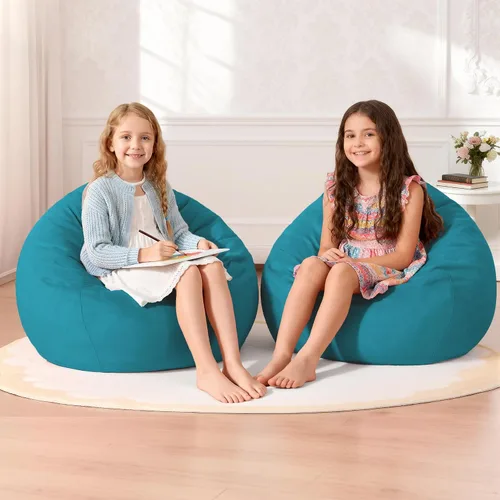 Vista 38 de Homguava - Sillón puff de 3 pies Sillón estilo puff grande de 3 pulgadas con relleno de espuma viscoelástica, sofá suave con funda de terciopelo