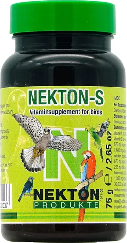 Vista 8 de Nekton -S Multi-Vitamina para Aves, 35gm, (1.23 onzas)