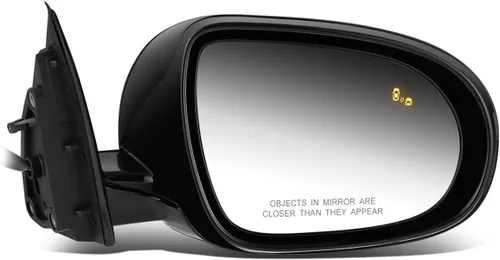 Vista 12 de DNA Motoring OEM-MR-KI1320146 - Espejo retrovisor de la puerta del lado izquierdo del conductor con señal de giro compatible con Sorento 2011-2015