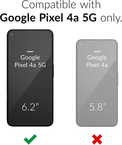 Vista 2 de Crave Dual Guard Pixel 4a 5 - Funda para celular de doble protección para Google Pixel 4a 5G