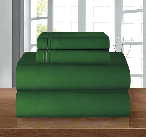 Vista 39 de Elegant Comfort - Juego de sábanas de microfibra de 1500 hilos de calidad hotelera prémium de 4 piezas - Resistente a arrugas, sábana bajera