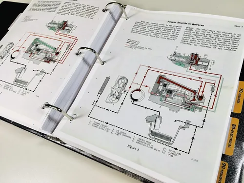 Vista 5 de Manual de reparación para Case 580C CK Retroexcavadora Tractor Shop Workshop Book