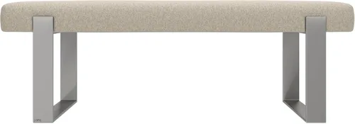 Vista 57 de VANT Banco de cama tapizado, beige Boucle, níquel cepillado Boucle Beige - Níquel cepillado