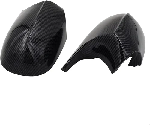 Vista 6 de de fibra de carbono Compatible con BMW Serie 3 E90 E91 2009-2011/ E92 E93 2011-2013 LCI Tapas de cubierta de espejo lateral estilo M3