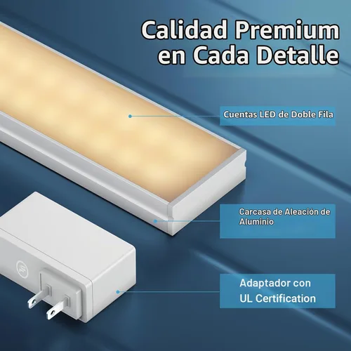 Vista 5 de VIPEK V40L - Perchero con luces LED regulables, 3000K blanco cálido, perchero resistente para colgar ropa, armario portátil para clóset, perchero