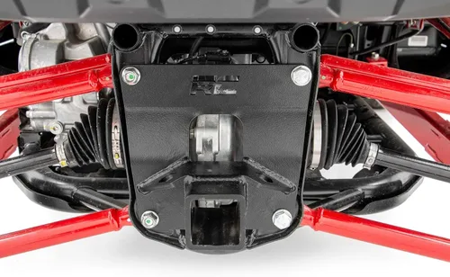 Vista 3 de Rough Country Placa de enganche receptor de 2" para Honda Talon 2019-2022 - 92028 Negro