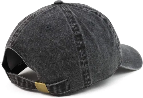 Vista 3 de Armycrew Gorra de béisbol sin estructurar teñida con pigmento de algodón lavado grande XXL
