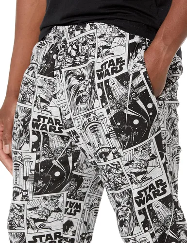 Vista 3 de Tienda Essentials Disney Marvel Star Wars - Pantalones deportivos de forro polar para hombre
