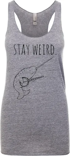Vista 23 de Women's Graphic Racerback Tank Top, Gift for Her, Shirts with Sayings, Yoga Tee, 8