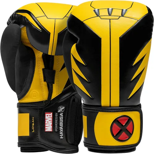Vista 22 de Hayabusa Guantes de boxeo Marvel Hero Elite deadpool