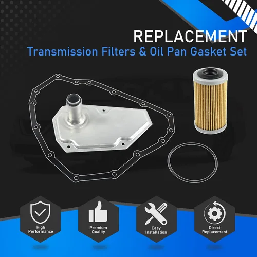 Vista 9 de RE0F11A CVT Kit de juntas de cárter de aceite para filtro de transmisión compatible con Nissan Versa Sentra Compatible con Nissan Versa Sentra