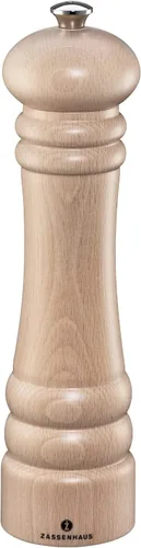 Vista 7 de Zassenhaus Molinillo de pimienta de madera de Berlín, molinillo de pimienta recargable, 4.7 pulgadas (teñido oscuro)